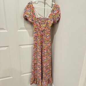 Show Me Your MuMu Colorful Floral Maxi Dress